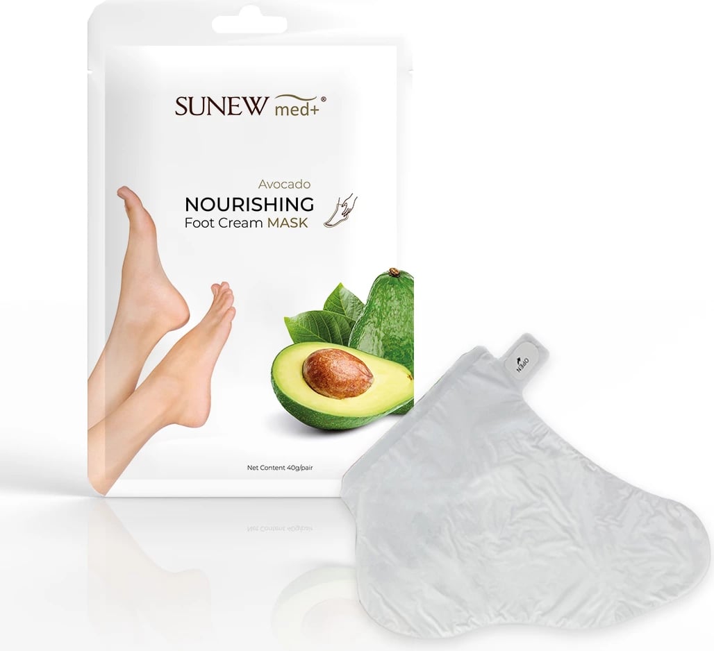 Maskë për këmbë për femra SunewMed+ Avocado, 40g