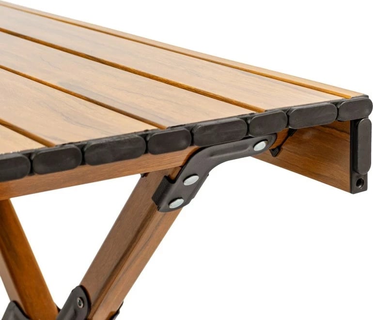 Tavolinë palosëse Mirpol DREVO 90, alumini, me çantë