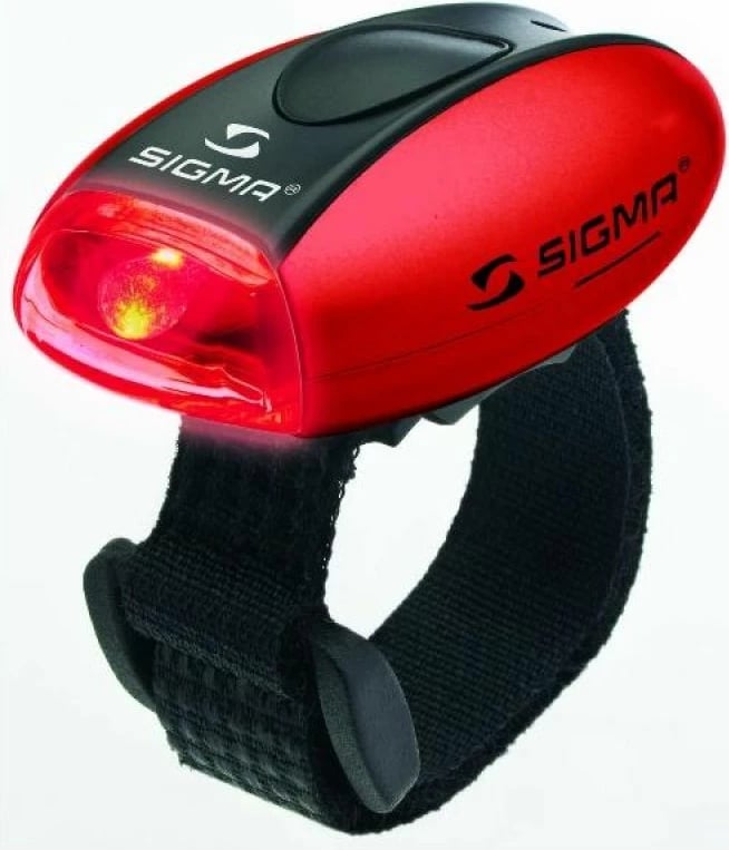 Dritë prapa për biçikletë Sigma, e kuqe