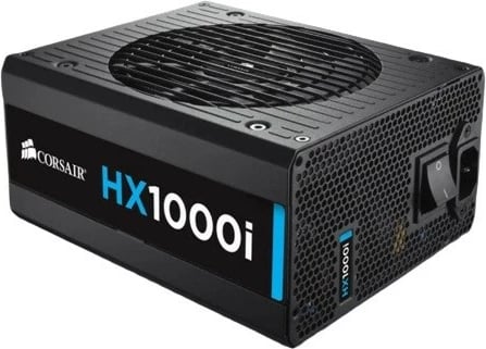 Kasë energjie Corsair HX1000i, 1000W, 80 PLUS Platinum, Modular, E zezë
