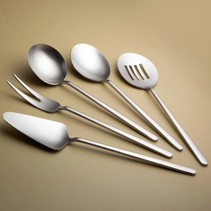 Set shërbimi 5 pjesësh Hermia, Allegra, ngjyrë argjendi