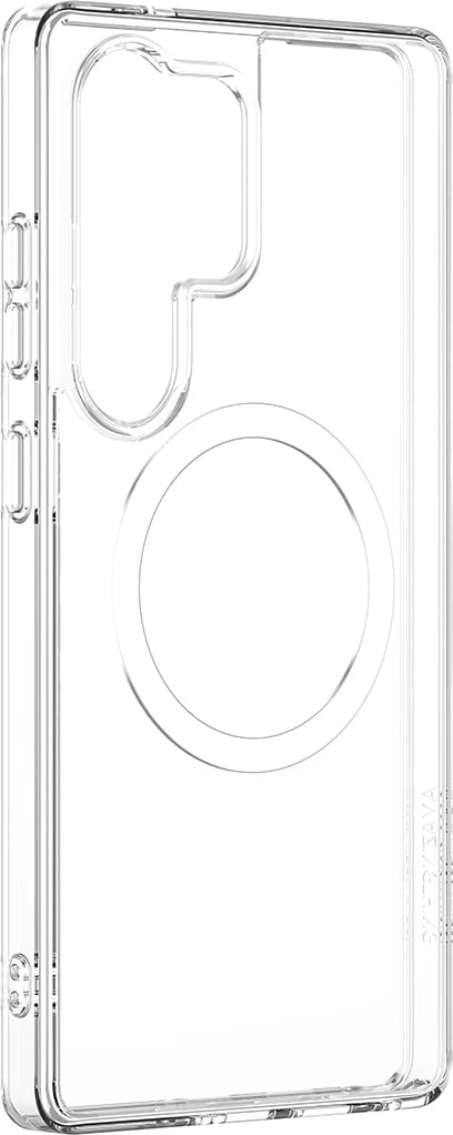 Mbështjellës AmazingThing Minimal Mag me unazë magnetike për Samsung Galaxy S25 Ultra, Transparent