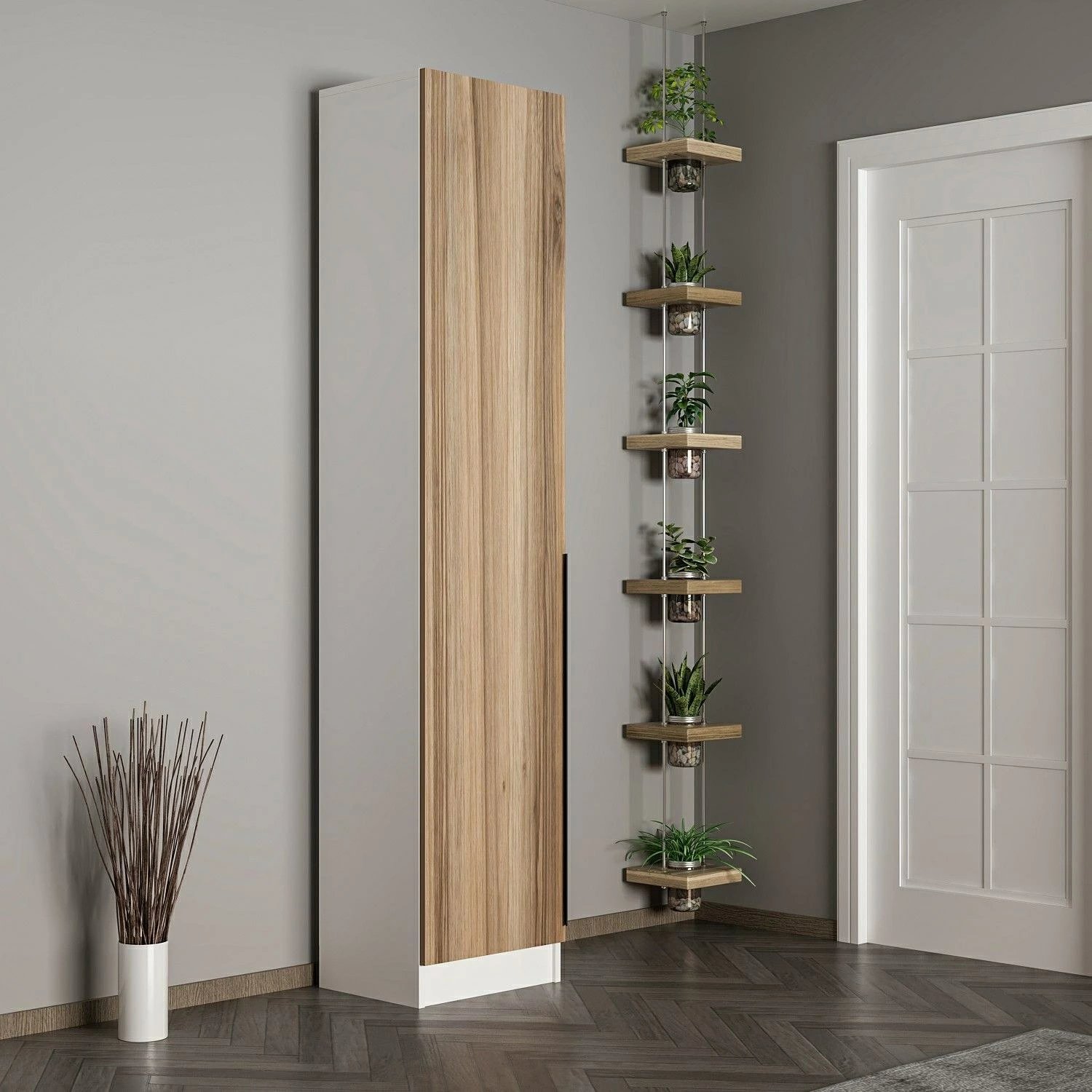 Stendë korridori Skye Decor, ngjyrë arre, Noah - 8274