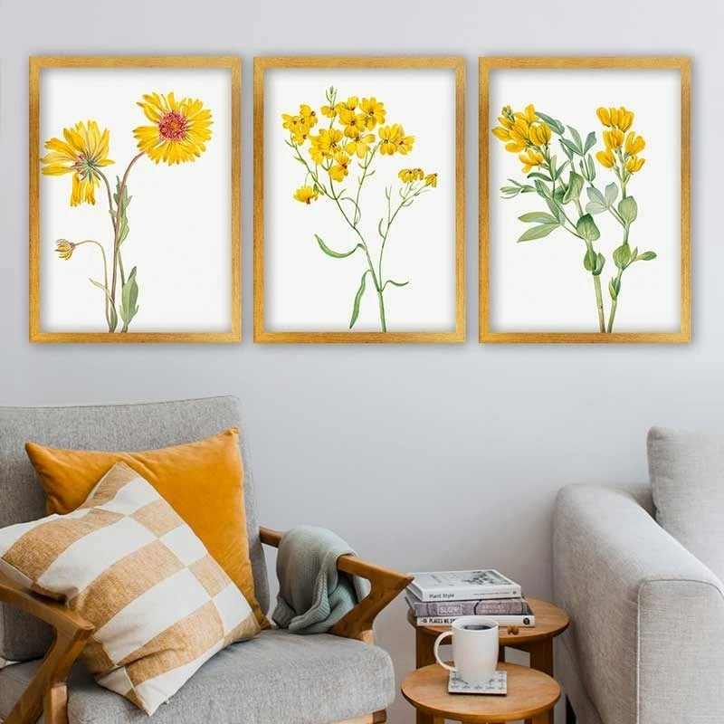 Pikturë dekorative me kornizë (3 copë), Wallity, 3AC_22613791_3545