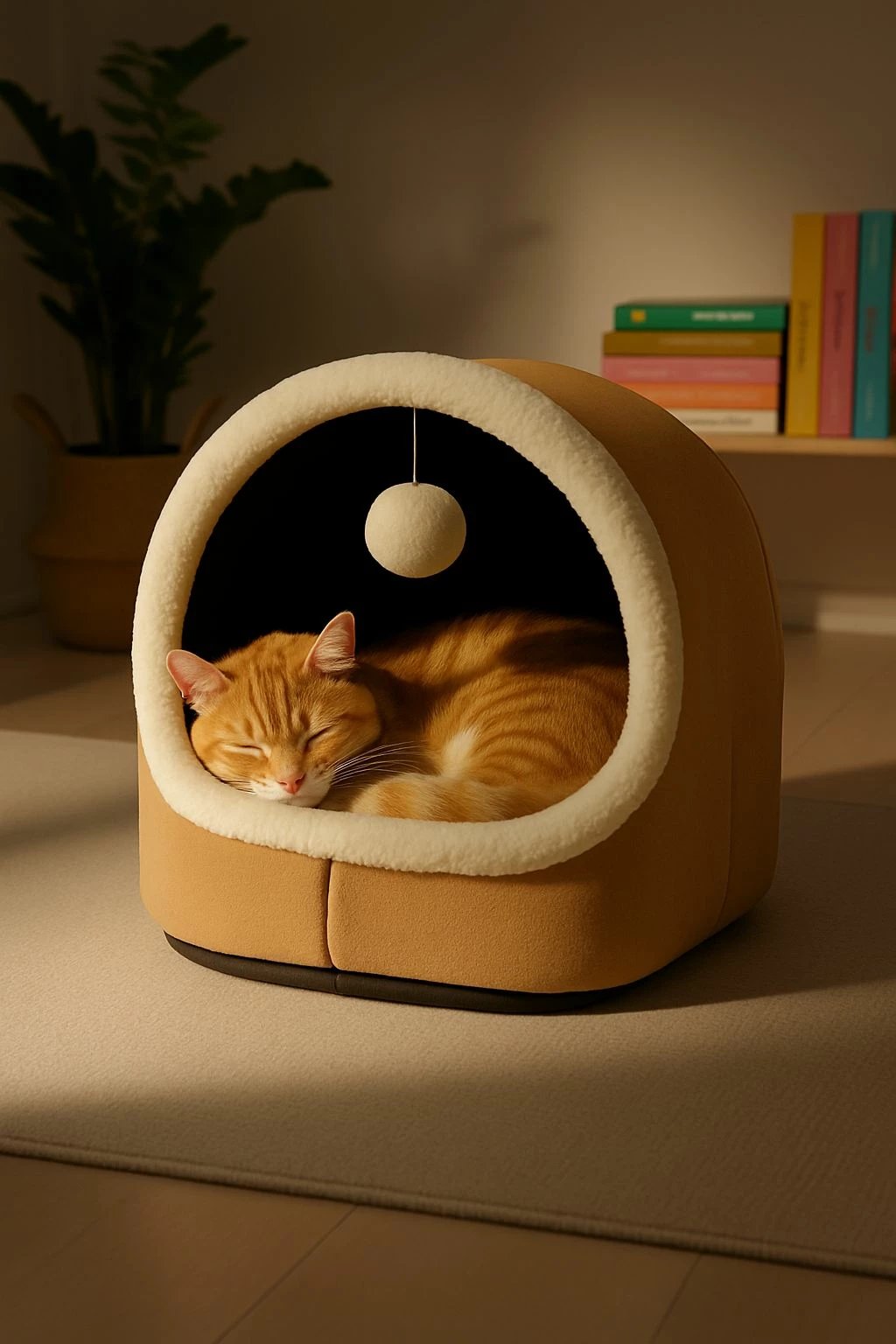 Shtrat për mace Alaska STD, ngjyrë latte