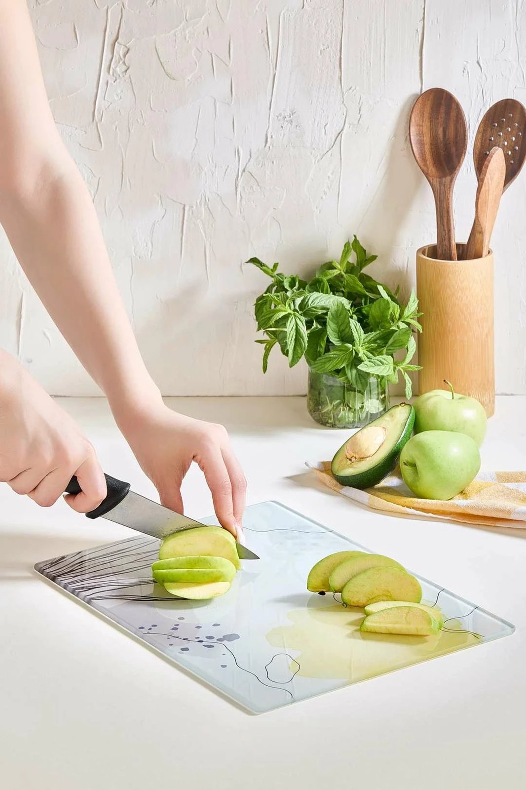 Dërrasë prerëse Hermia Concept, bohemiane, shumëngjyrëshe, 25x35cm Dërrasë prerëse Hermia Concept, bohemiane, shumëngjyrëshe, 25x35cm