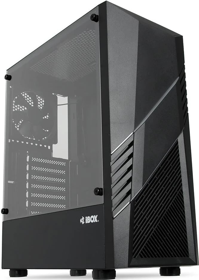 Kasë iBox Lupus 71, e zezë