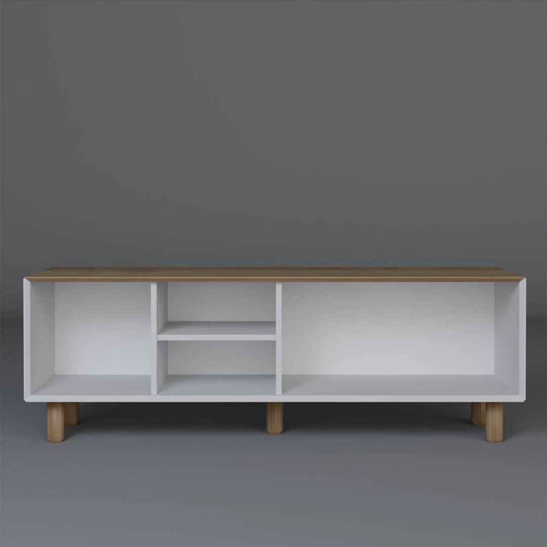 Komodë TV Skye Decor, stil bohemian, 1600-83, ngjyrë lisi kopshti