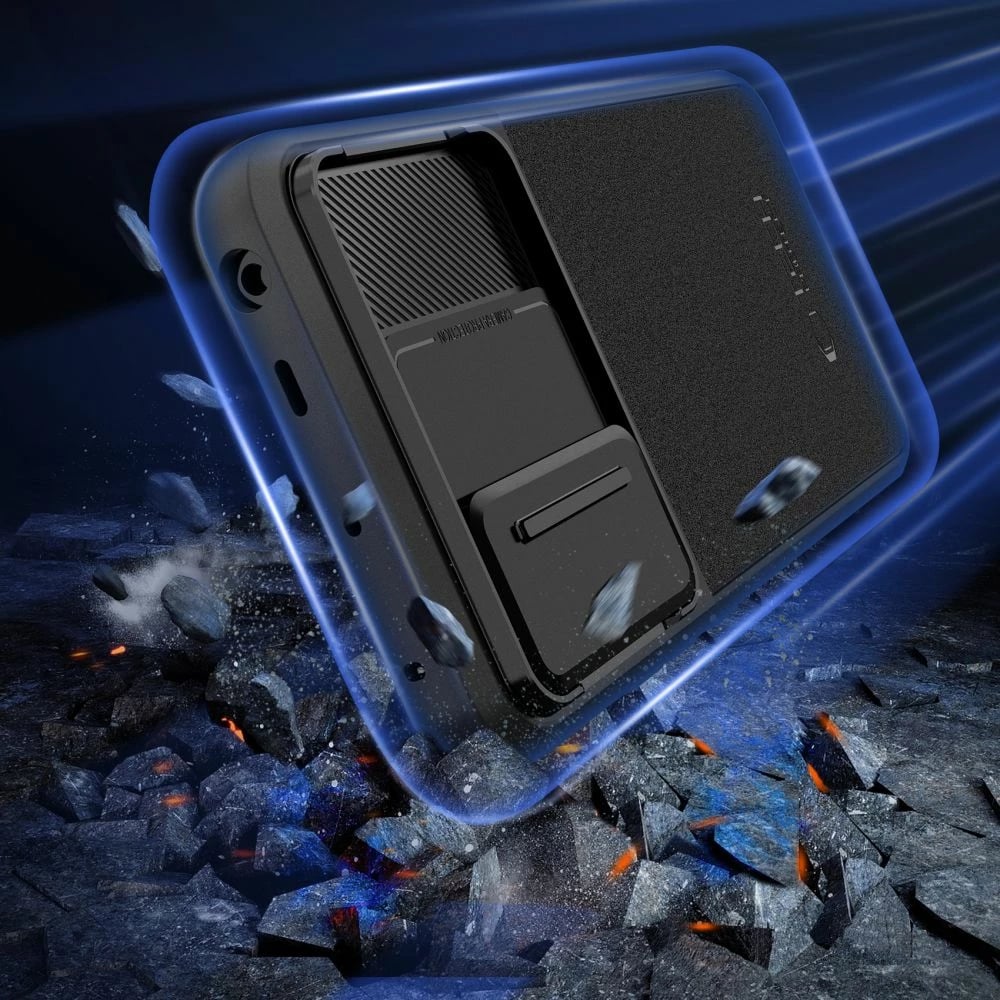 Mbështjellës Tech-Protect Velar Cam+ për Xiaomi Redmi Note 13 Pro 5G / Poco X6 5G, i zi