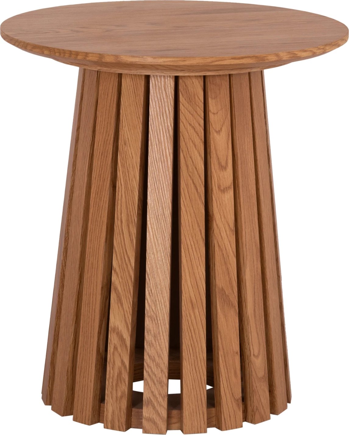 Tavolinë anësore TALBERT FH18025 MDF ngjyrë druri natyral Φ45x50,5Hcm.