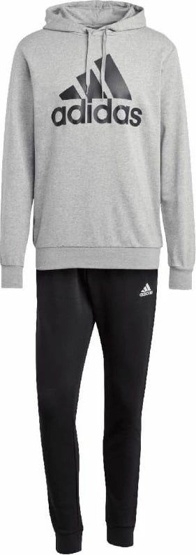 Trenerka për meshkuj adidas, e zezë dhe gri