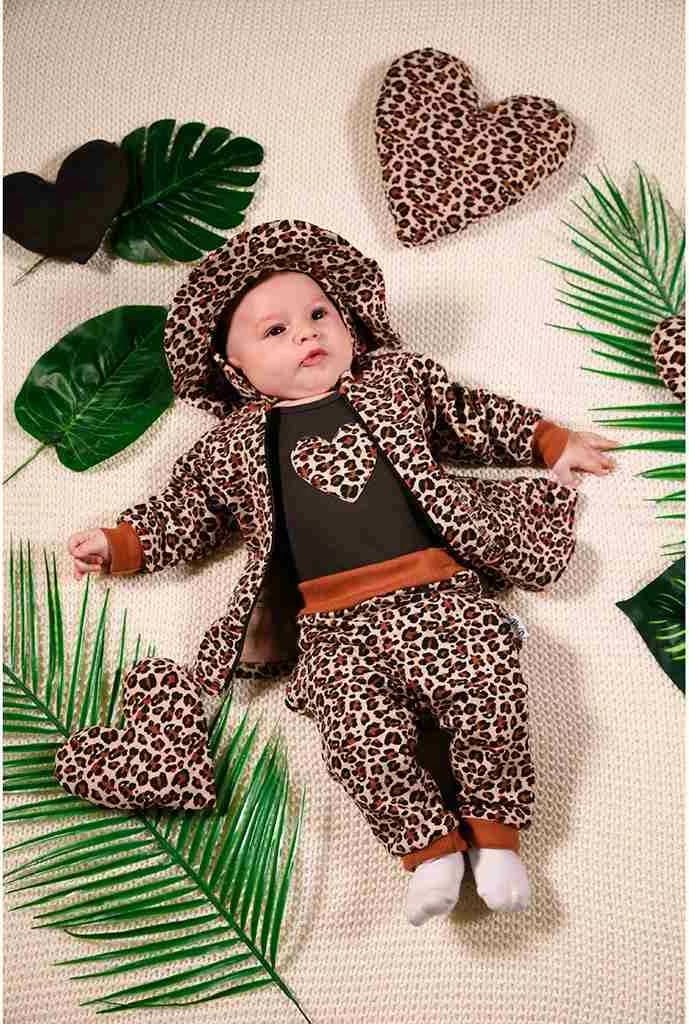 kapelë bebe, Nicol, Mia, madhësia 80 (9-12m), 95% pambuk 5% elastan, kafe