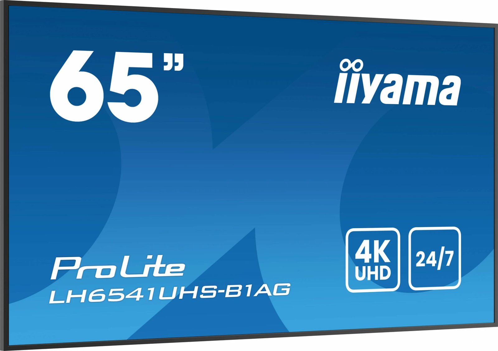 Ekran i madh profesional iiyama LH6541UHS-B1AG, 65 inch, 4K UHD, 24/7, LCD