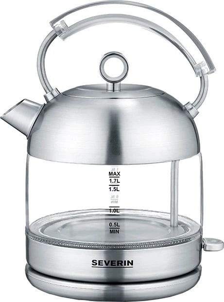 Ketli elektrik Severin, modeli WK 3459, ngjyrë argjendi