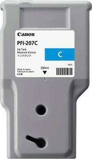 Tinte Canon PFI-207C, 300ml, cyan