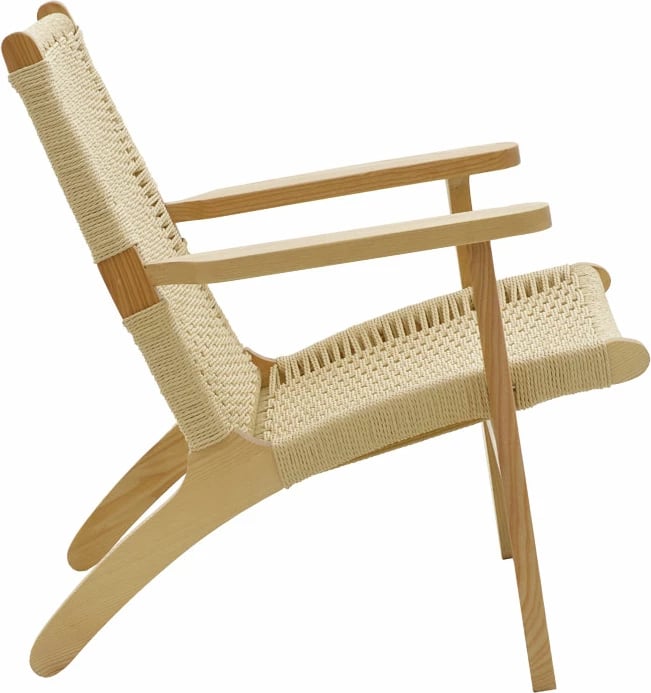 Karrige Chiara dru ahu natyral-sedilje litar natyral 70x68x75cm