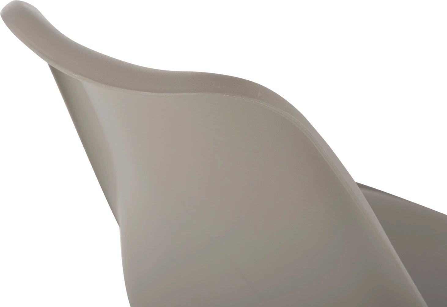 Karrige për bar VEGAS FH8000.30, polipropilen gri - dru ahu ngjyrë natyrale, 47x58x107H cm., set prej 4 copë