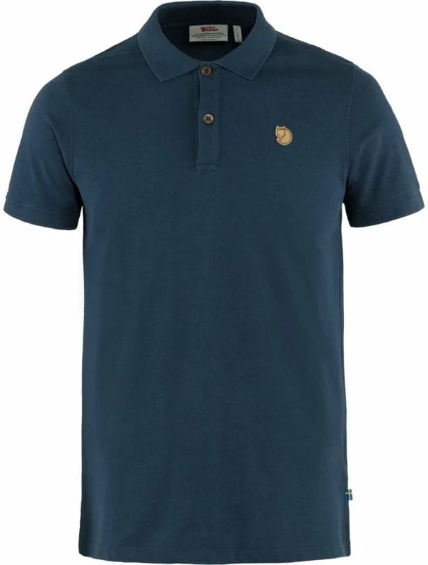 Maicë polo për meshkuj Fjällräven Övik Polo Shirt M, navy blue