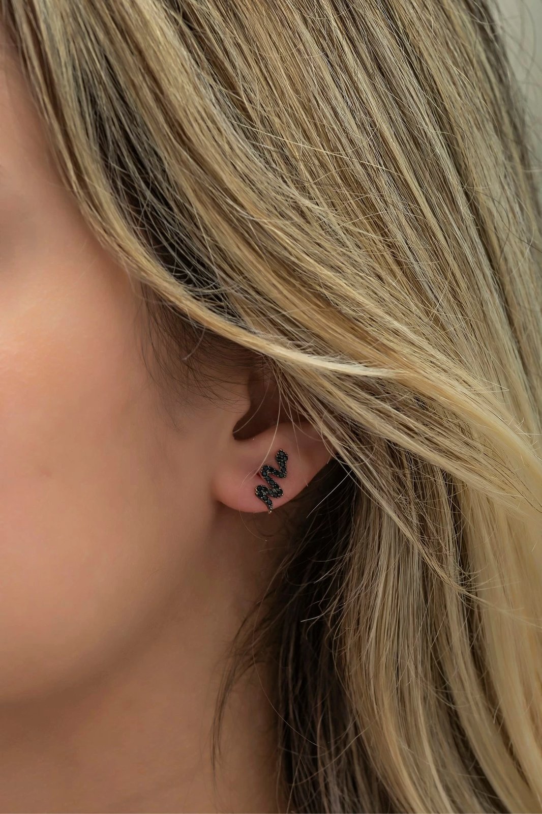 Vathë argjendi Jumeon, ngjyrë rozë ari dhe e zezë, NRZ998597