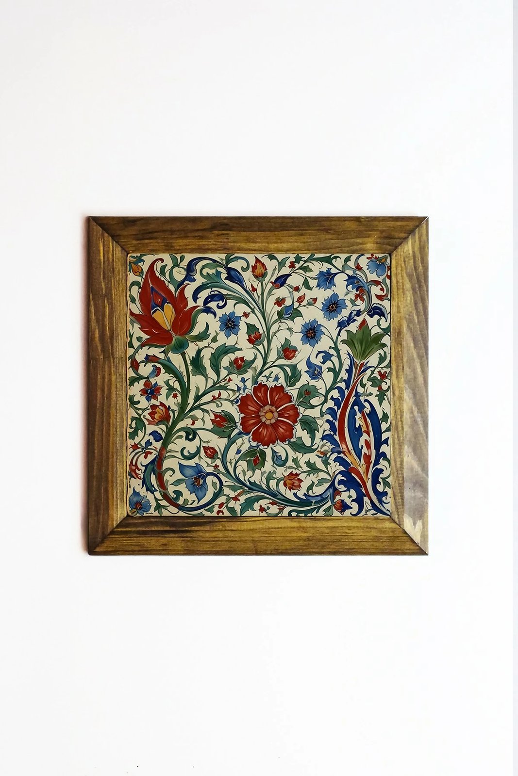 Pikturë dekorative me kornizë, shumëngjyrëshe, Ersytastablo38 - 26, Wallity