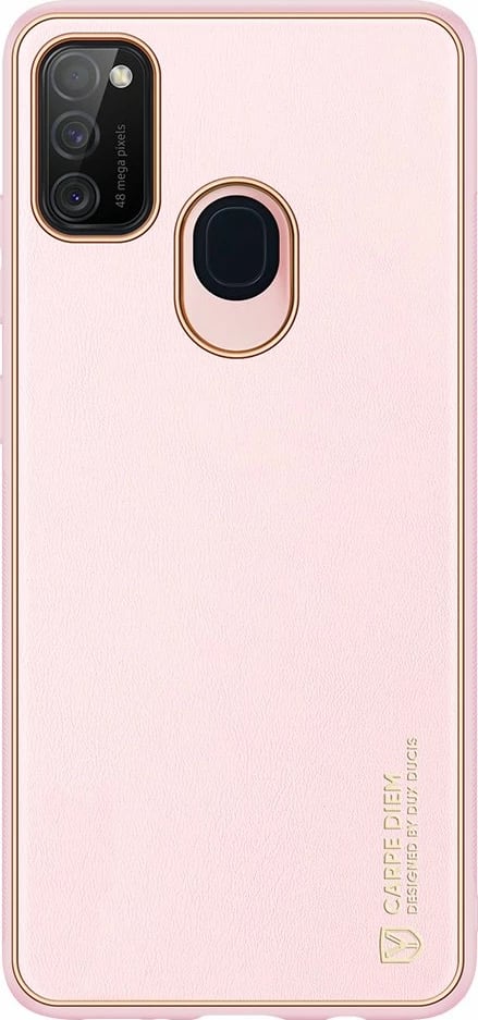 Mbështjellës Dux Ducis Yolo për Samsung Galaxy M30s, rozë