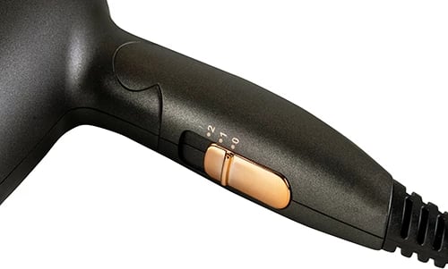 Tharëse flokësh, Camry, CR2261, 1200W, 2 temperatura 2 shpejtësi, dorezë e palosshme, koncentrator, kabllo 1.8m, gri metalike me pjesë ari