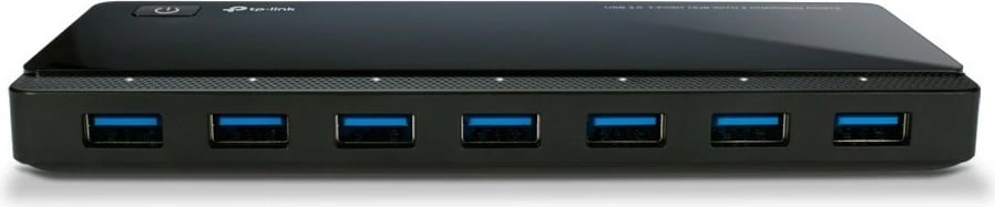 Hub USB TP-Link UH720, 9 porte, 5000 Mbit/s, 1 m, e zezë