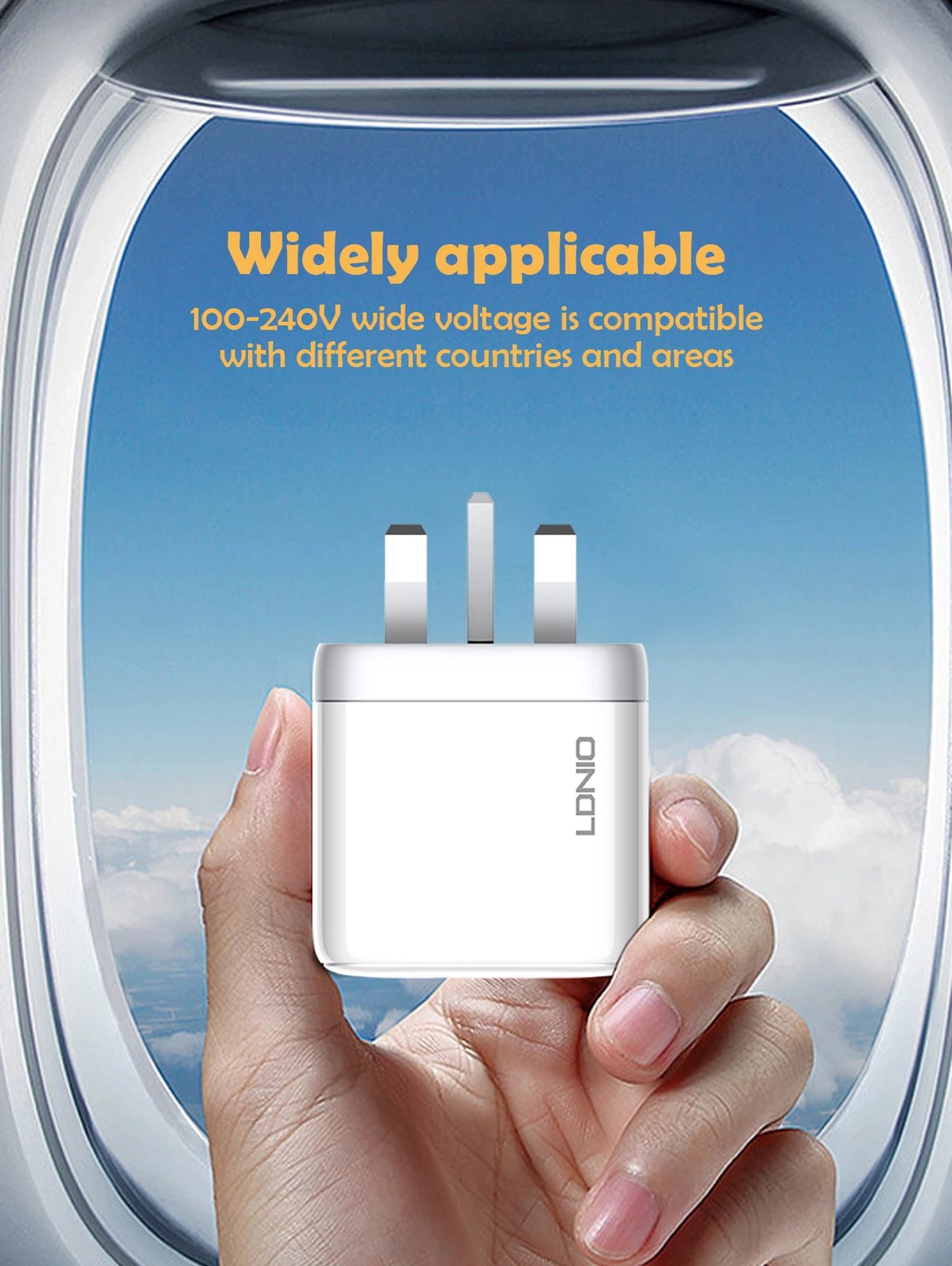 Karikues LDNIO A2526C (Bardhë)