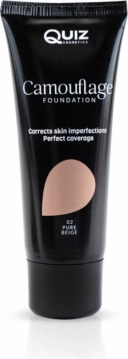 Fondatinë për femra Quiz Cosmetics Camouflage Vitamin E N°02, 30ml