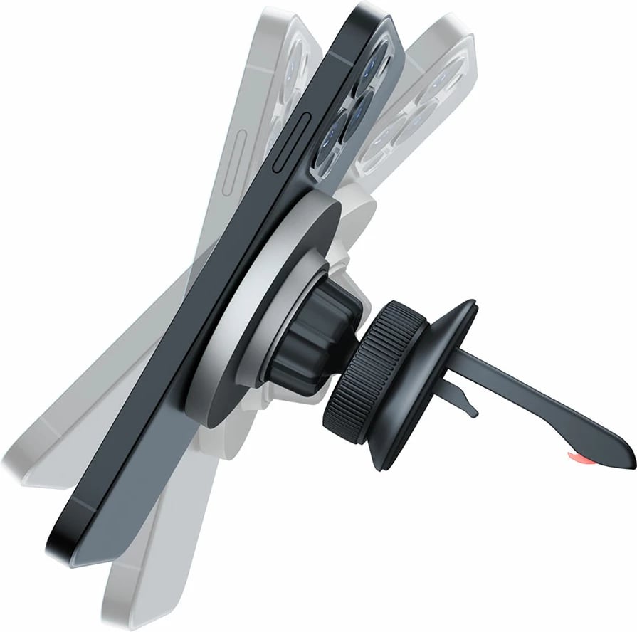 Mbajtës magnetik për celular 3mk MagHolder, për grilë të ajrit, i zi