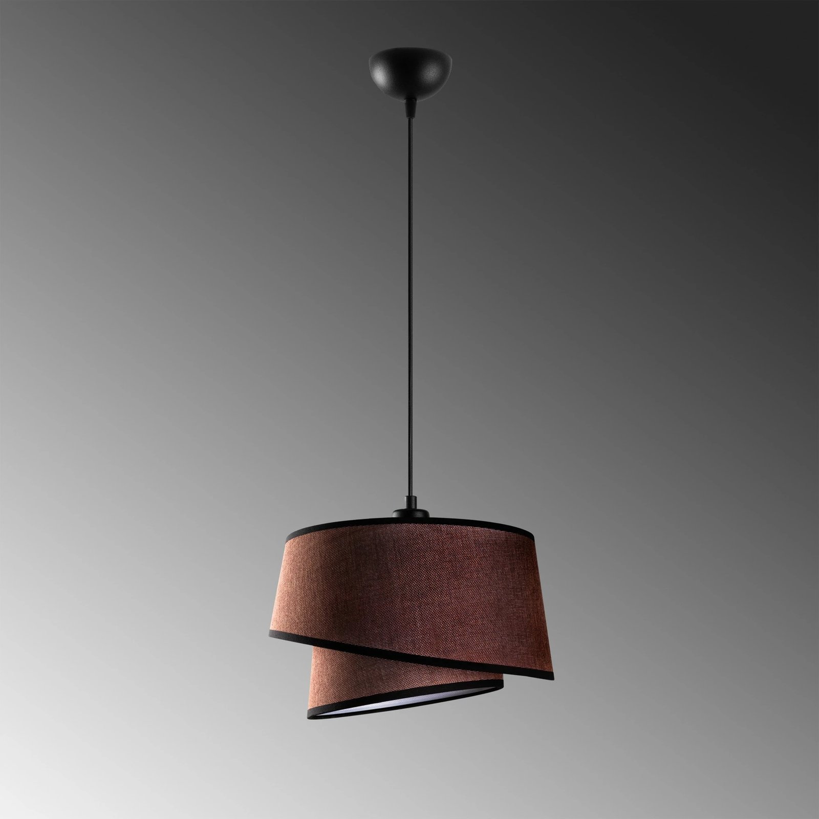 Llambë tavani Opviq, Stage - 14702, ngjyrë kafe e errët