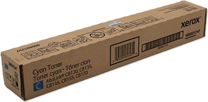 Toner, Xerox, AltaLink C8130/C8135, 006R01747, rendiment rreth 21k, cyan