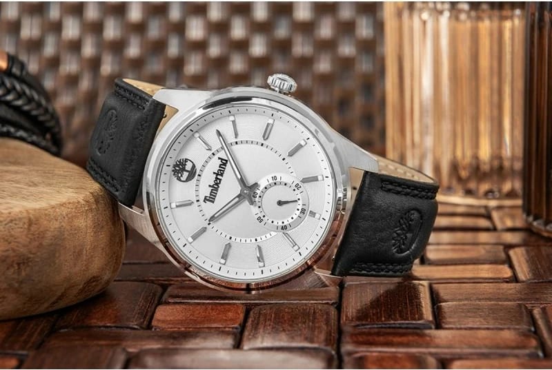 Orë dore për meshkuj Timberland, e zezë