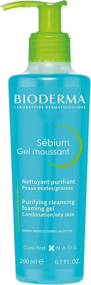 Xhel pastrues fytyre për femra Bioderma Sebium Gel Moussant 200ml