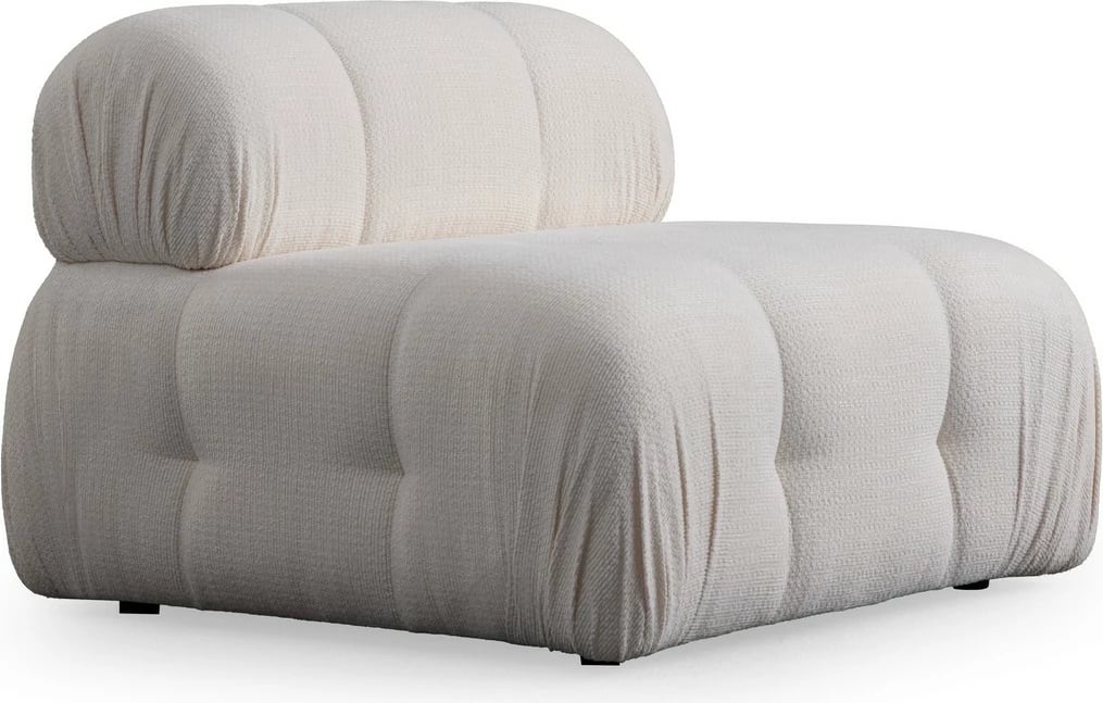 Karrige njëvendëshe Atelier del Sofa, Petite O1, e bardhë