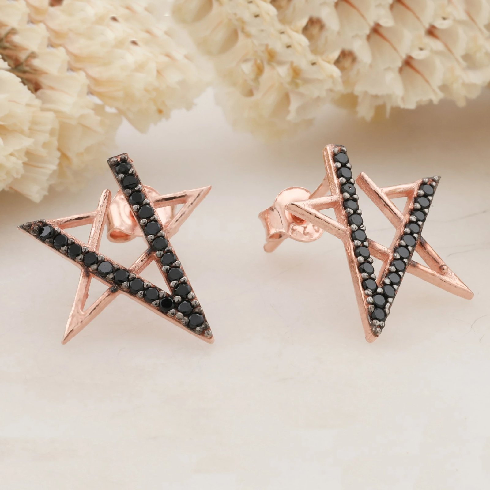 Vathë argjendi ngjyrë rozë gold, Jumeon, 9474