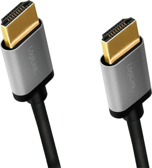 Kabllo HDMI LogiLink CHA0103, 5m, 4K/60Hz, Alumini, e zezë
