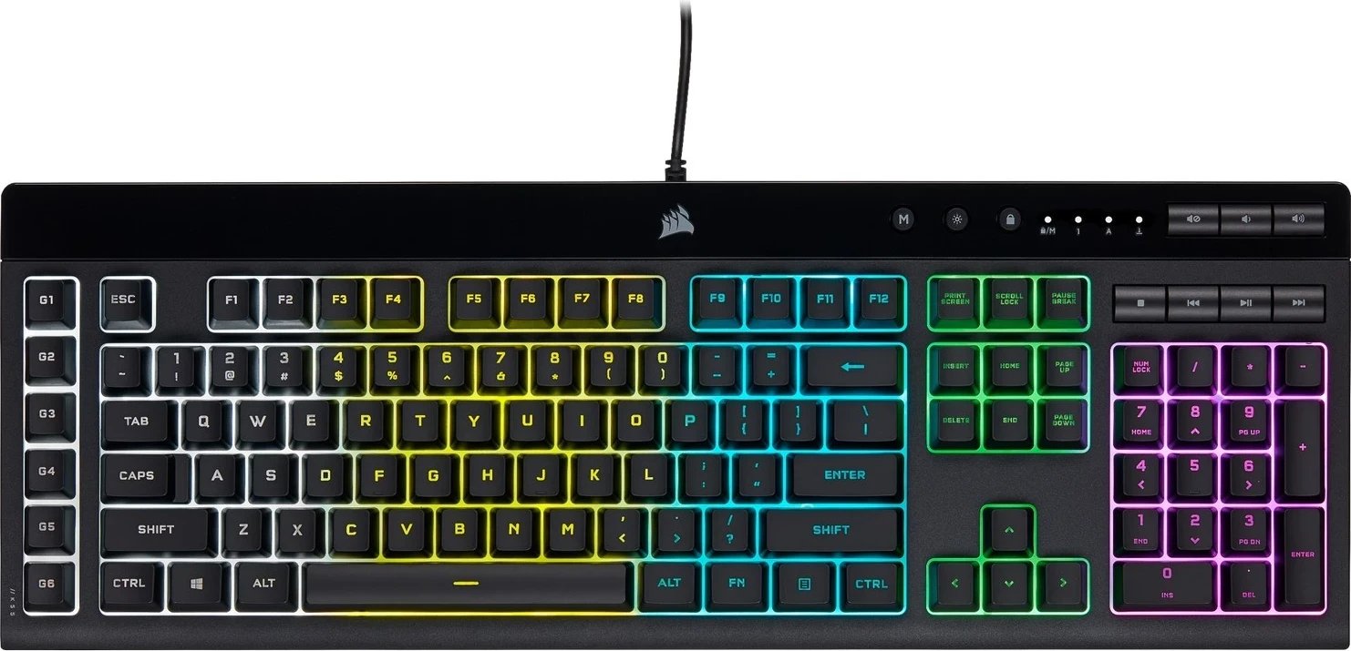 Tastierë Gaming Corsair K55 Pro RGB, me dritat RGB
