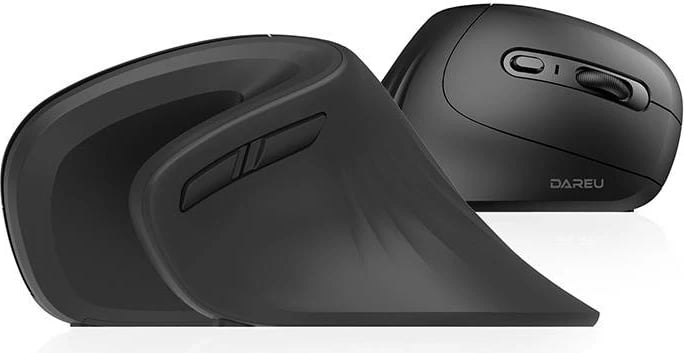 Maus vertikal pa tela Dareu LM109 Magic Hand, Bluetooth + 2.4G, i zi