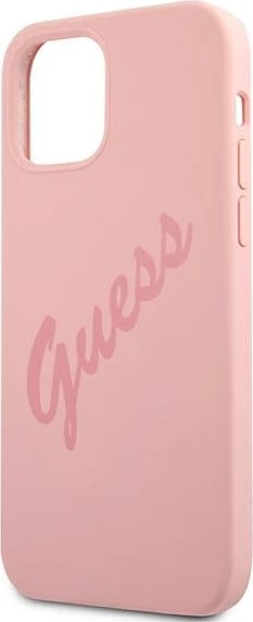 Mbështjellës Guess GUHCP12LLSVSPI për iPhone 12 Pro Max 6.7", rozë Mbështjellës Guess GUHCP12LLSVSPI për iPhone 12 Pro Max 6.7", rozë