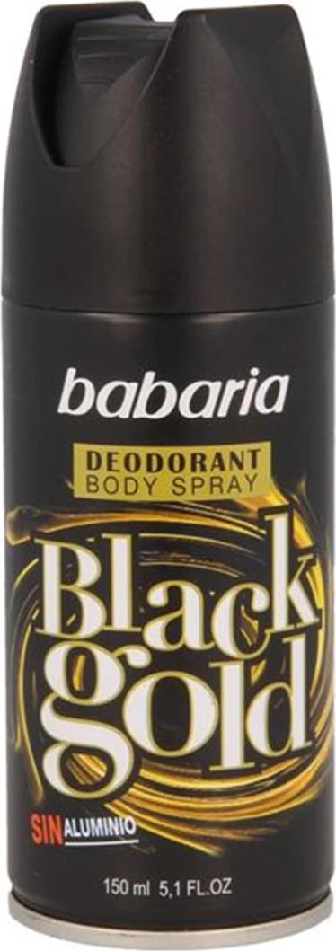 Deodorant spray për meshkuj Babaria Black Gold 150ml+50ml