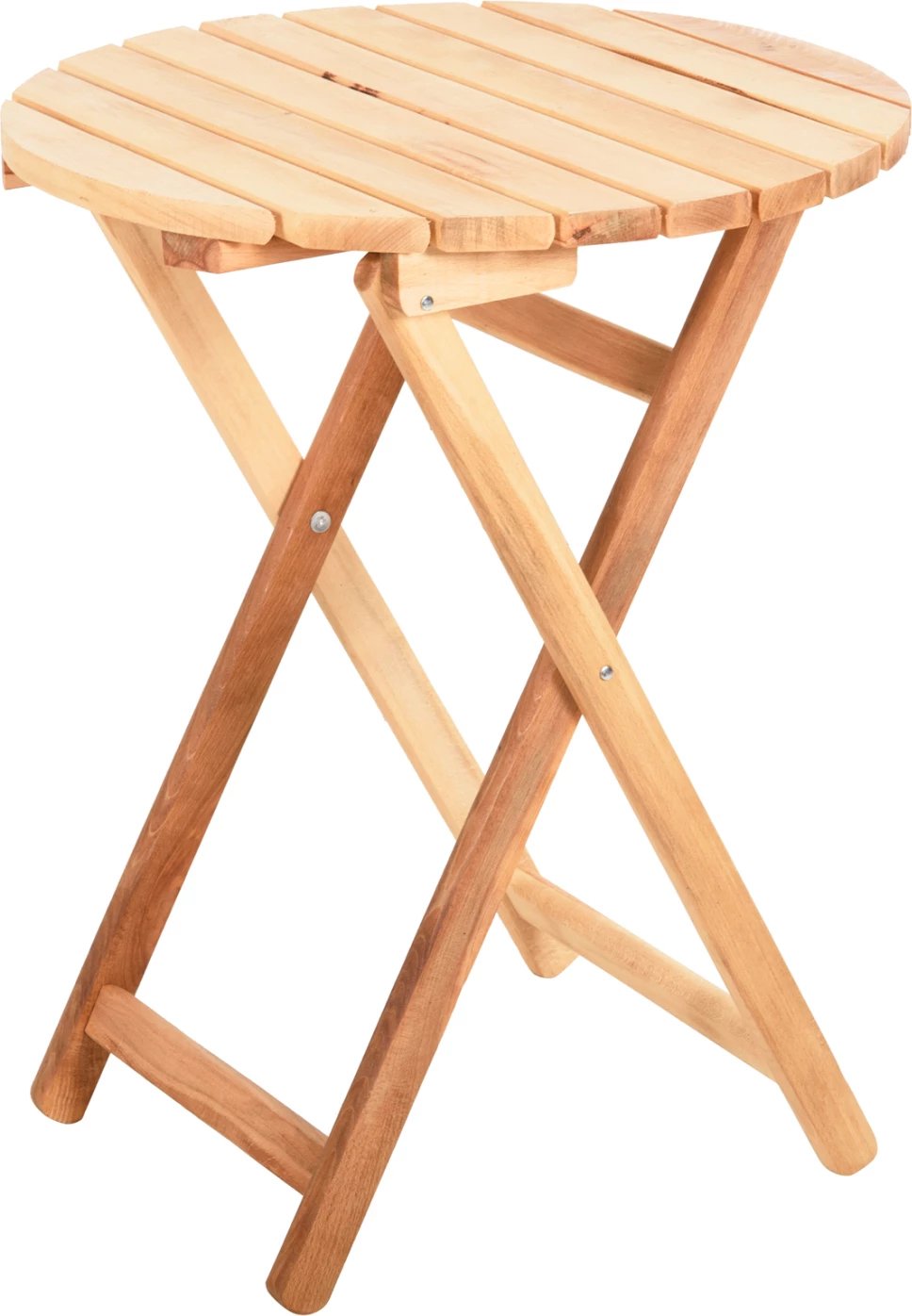 Tavolinë e rrumbullakët për drejtorë, LIMNOS FH5653.02, dru ahu, Φ60Χ76H cm