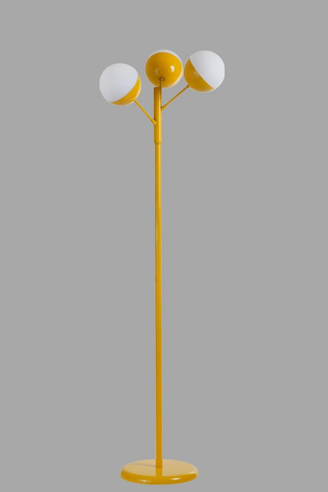 Llambë dyshemeje Opviq, 8948-7, ngjyrë e bardhë dhe mustard