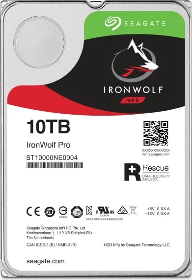 Disk HDD Seagate IronWolf Pro ST10000NT001, 3.5", 10TB