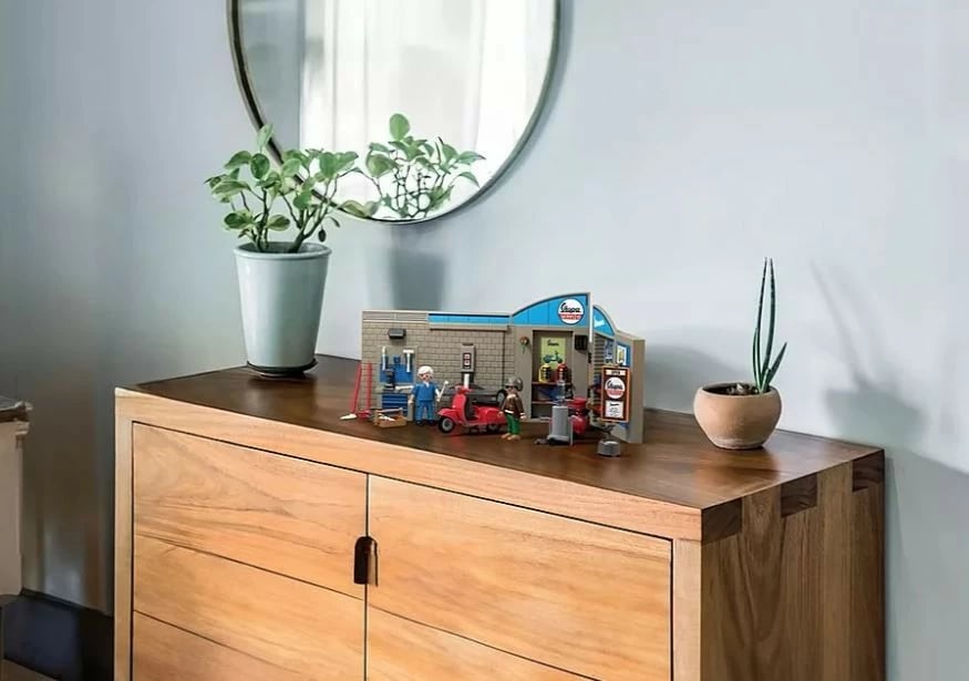 Set lodrash Playmobil Vespa Garage 71620 me 88 pjesë
