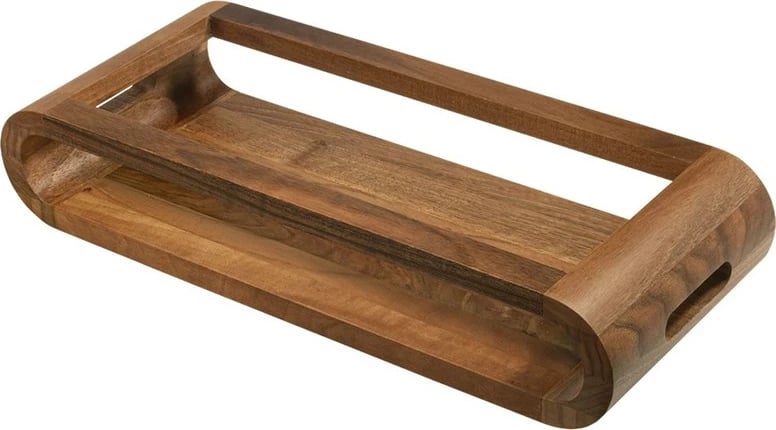 Tabakë druri Artelegno VASD, 37 cm, arrë