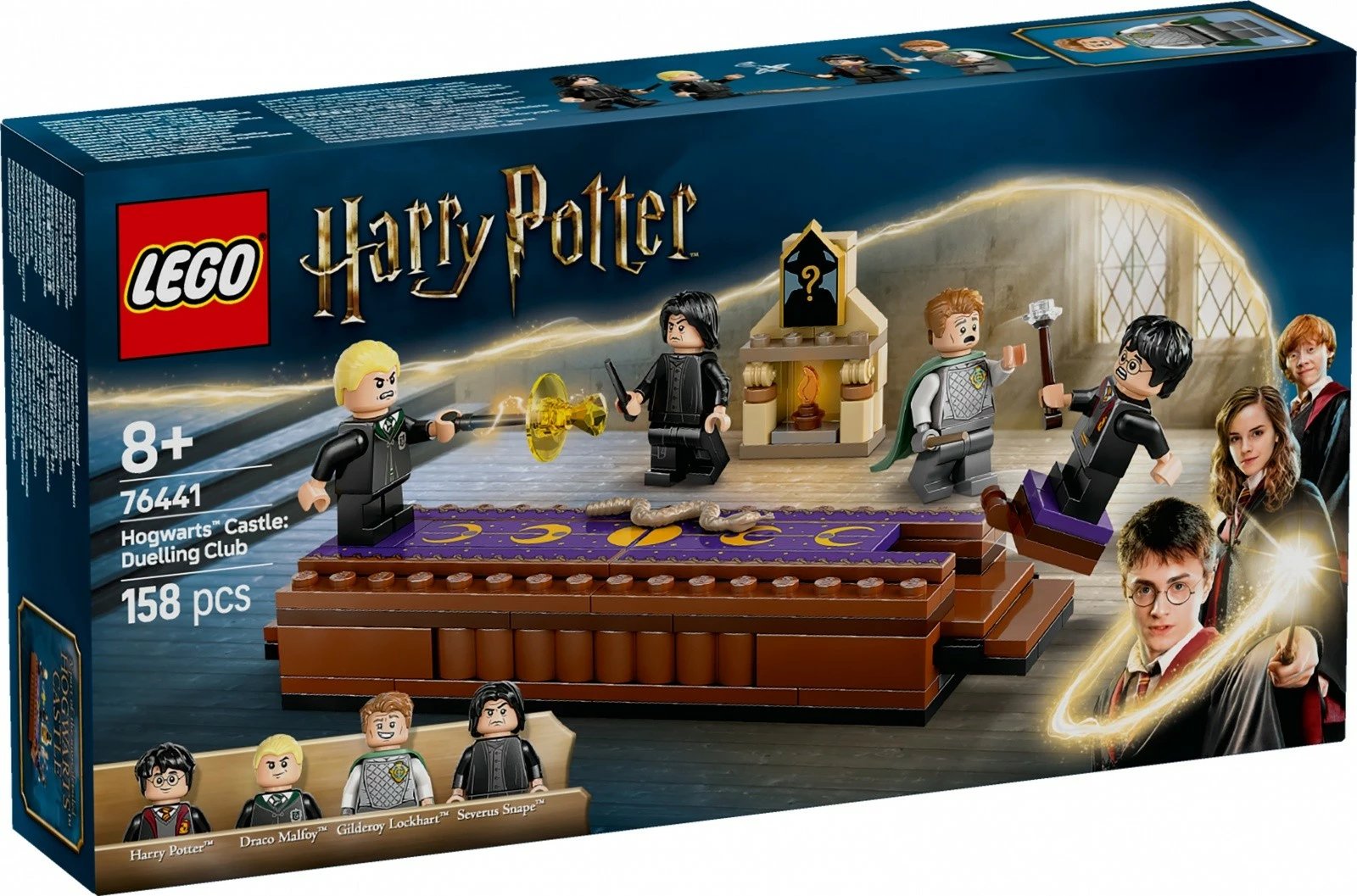 Set LEGO Harry Potter 76441 Hogwarts Castle Duel Club, 158 pjesë