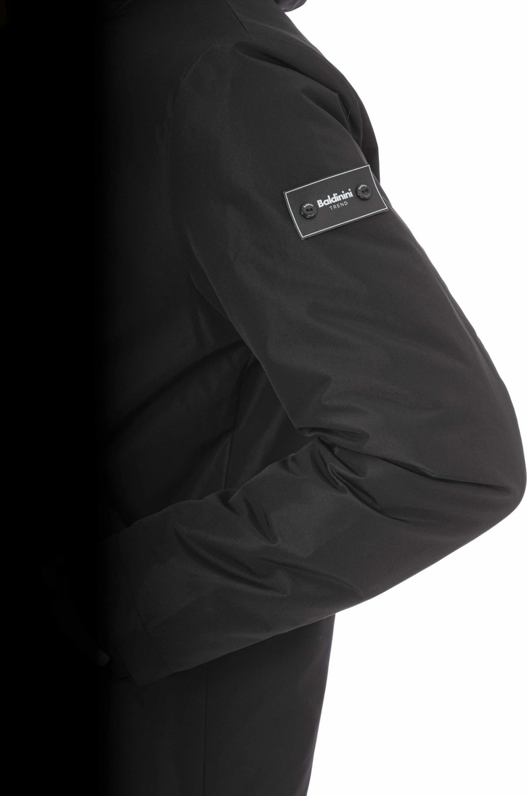 Jakne për meshkuj Baldinini Trend, e zezë