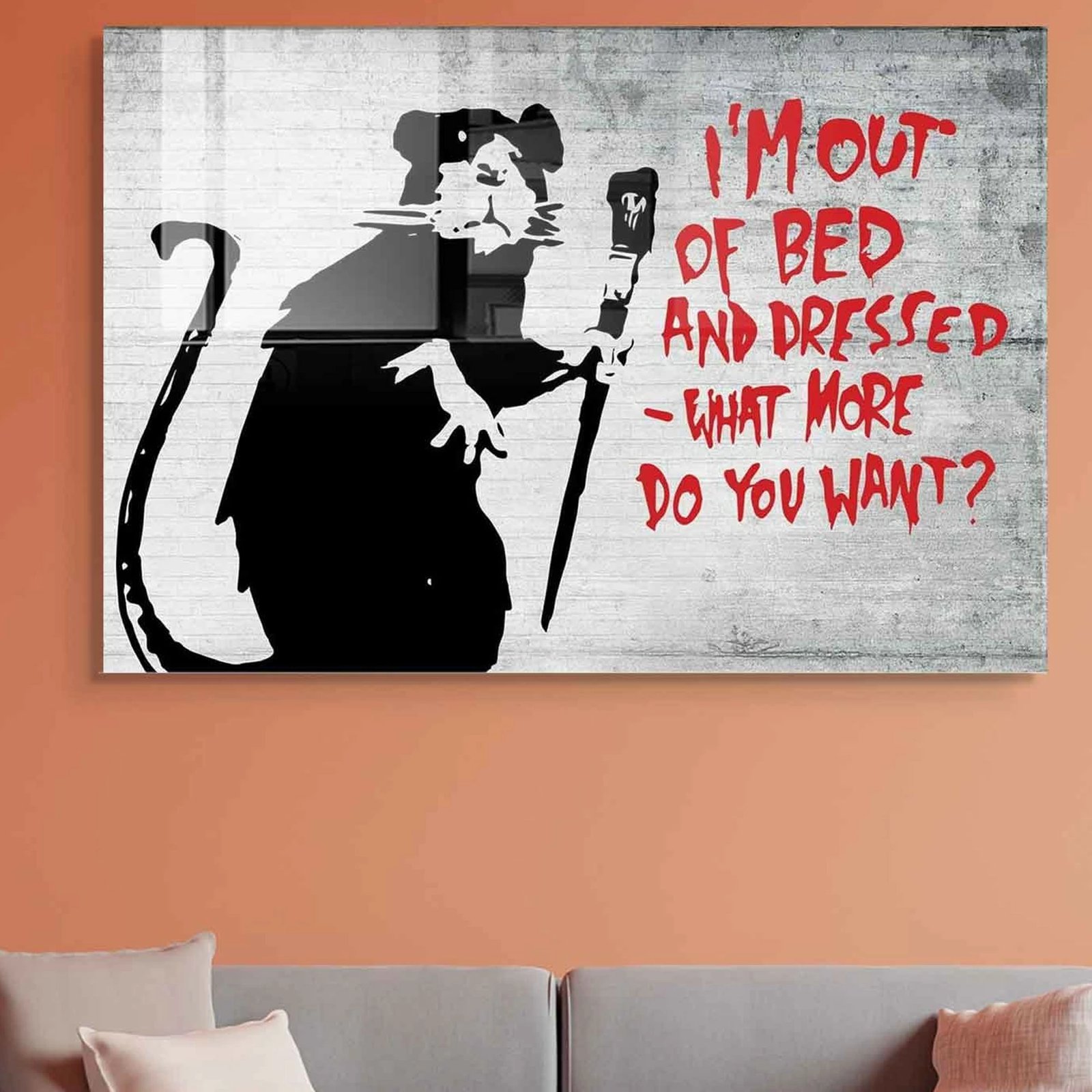 Pikturë dekorative prej xhami të temperuar, Wallity UV-035, 30x45cm