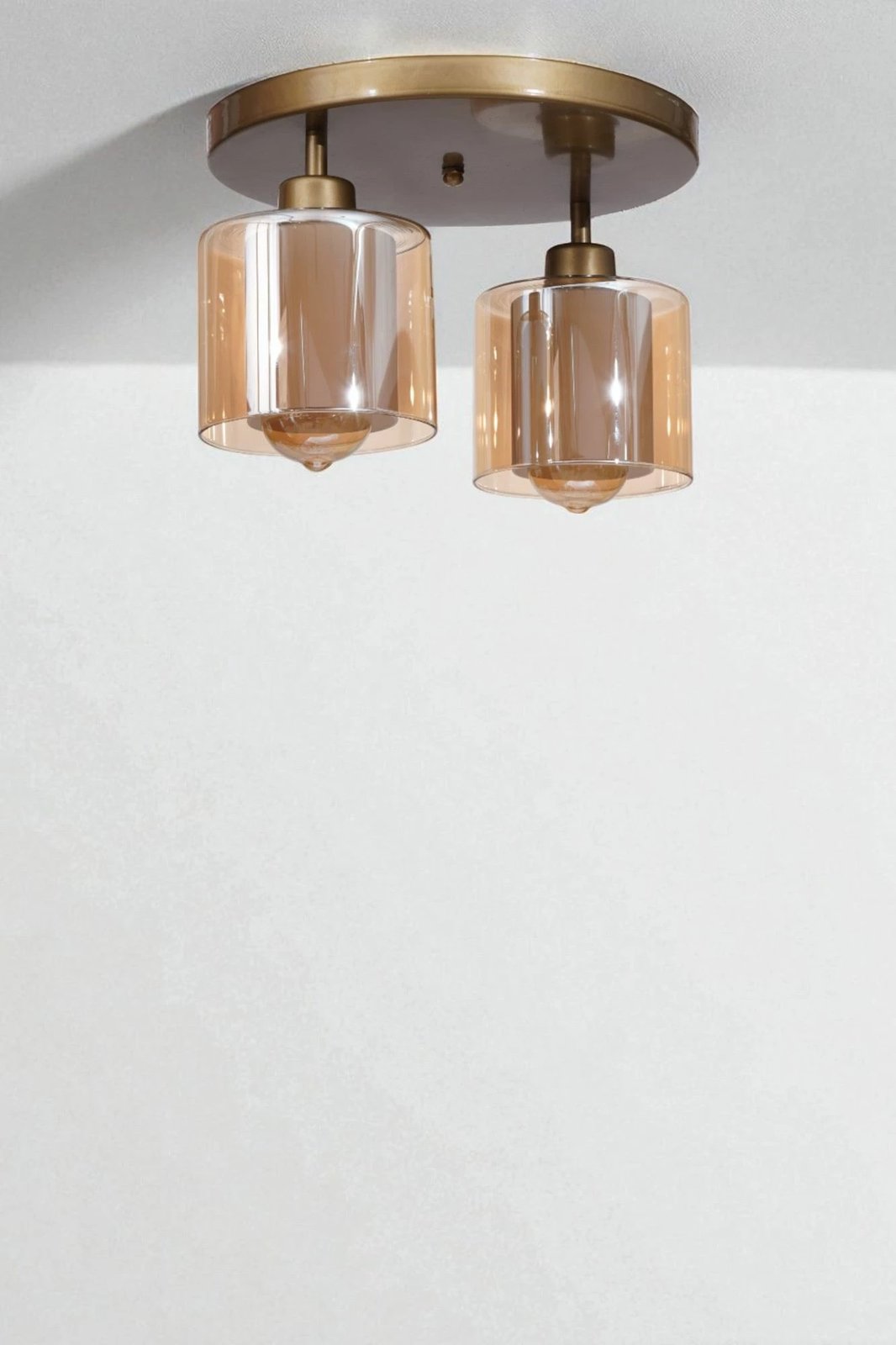 Llambë tavani Opviq, ngjyrë mjaltë dhe ari, 9016-2 Llambë tavani Opviq, ngjyrë mjaltë dhe ari, 9016-2